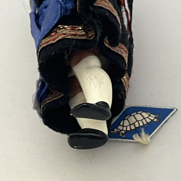Vintage Schildkrot Celluloid Small German Doll Traditional Outfit Turtle Tag - Picture 8 of 16
